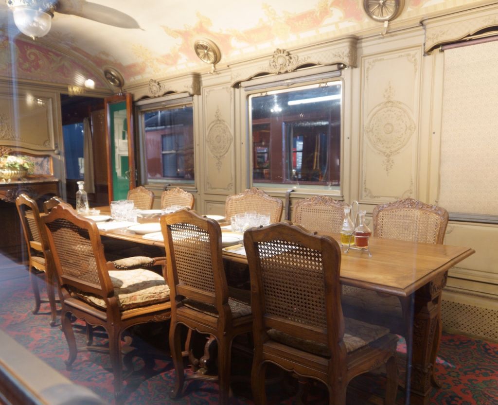 Voiture salon restaurant 1912 - © Luc Barry