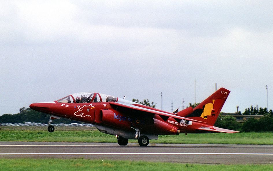 Le ‘’démo’’ du Commandant aviateur Jean-Marc ‘’Meu Meu’’ Meunier - © Serge NEMRY